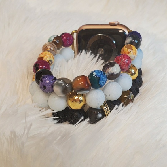 Beaded Watch Band - Picture 2 of 4